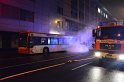 Stadtbus fing Feuer Koeln Muelheim Frankfurterstr Wiener Platz P004